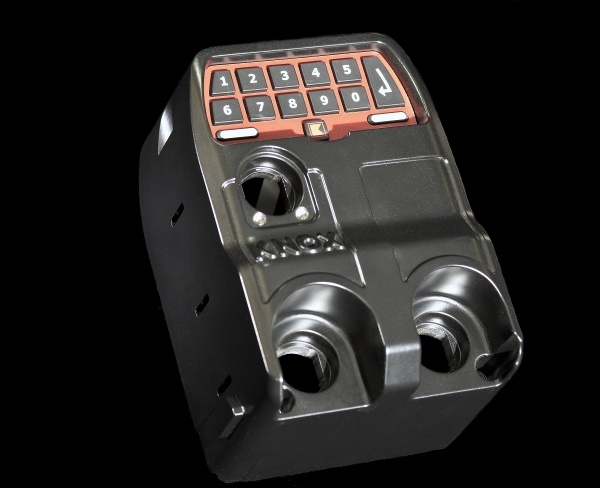 Zinc die cast home security lockbox 